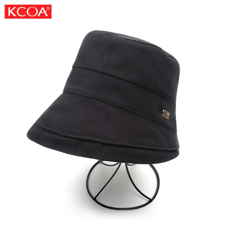 High quality/High cost performance  Personalized Custom Designed Solid Color Fishing Bucket Cap