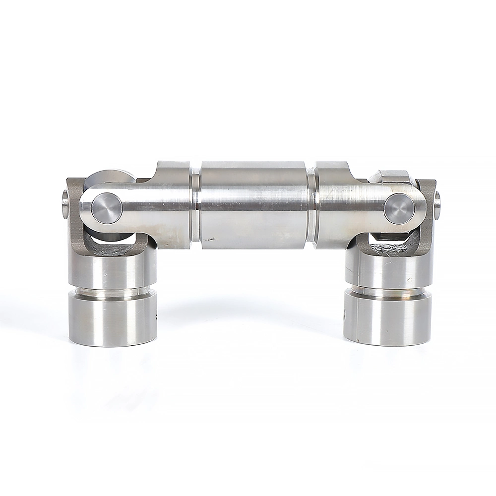 China Custom OEM CNC Double D U-Joint Bearing Needle Bearing Stainless Steel Universal Joint Cardan Joints