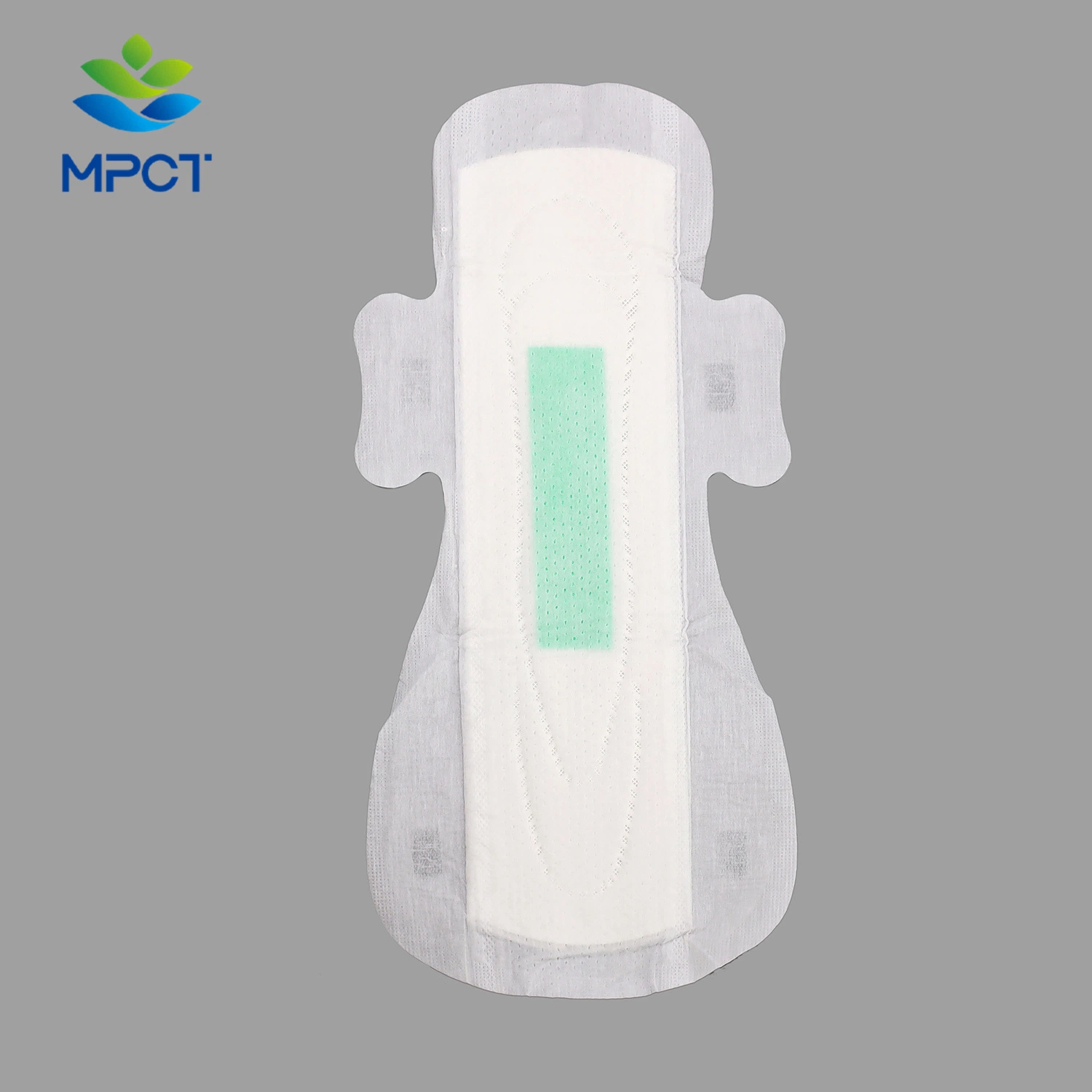 Durante la noche100%Algodón Orgánico cubrir toalla sanitaria Higiene Femenina período menstrual durante la noche Dama de la servilleta de la almohadilla sanitaria