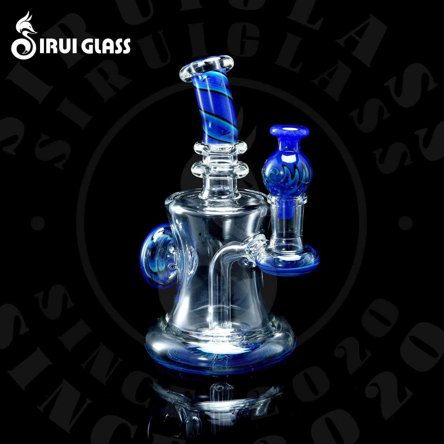 Glass Water Pipe DAB Rig Wig Wag Wholesale/Supplier Smoking Pipe Hookah Pipe