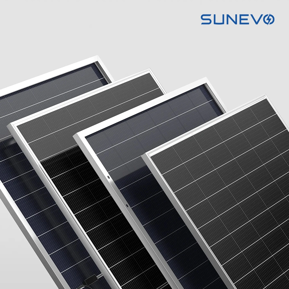 Painéis solares evo 6n N tipo HJT 700W 695W 715W Módulo fotovoltaico mono com bateria