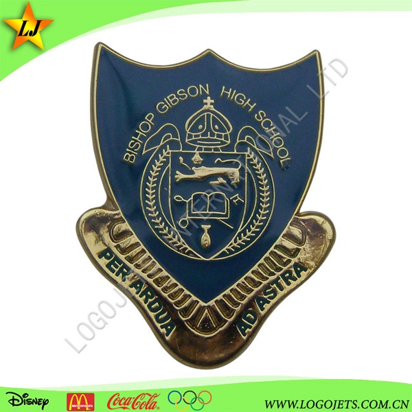 Custom High quality/High cost performance  School Pin Badge Lapel Pin with Clutch