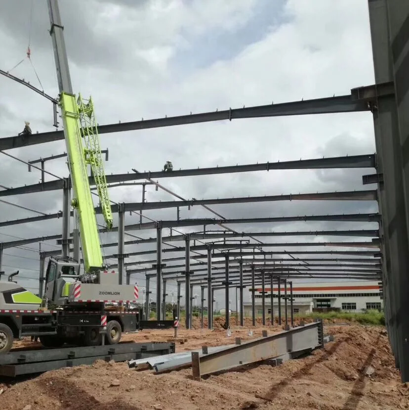 Estructura de acero generador para la construcción de instalaciones de secado de alimentos molino de arroz Shop