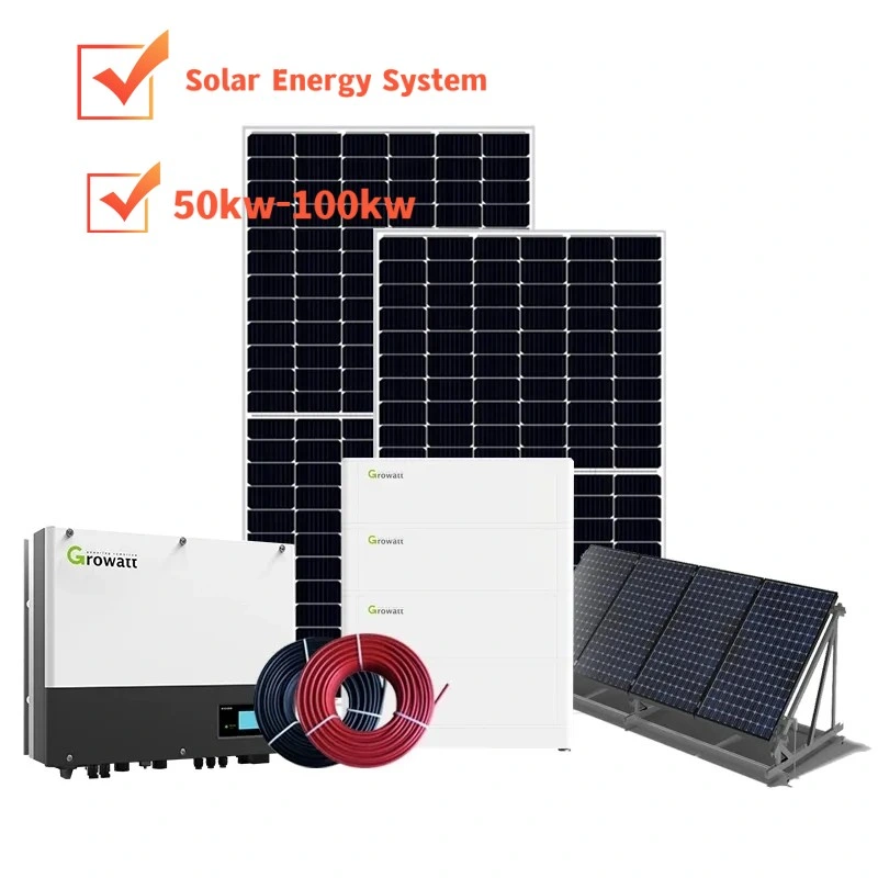 Panel solar para sistema de energía solar Inicio Jinko/Risen/Canadian/Longi/Trina/Ja 50kW-100kw Aire Sistema Solar de Panel Solar de 10000 vatios