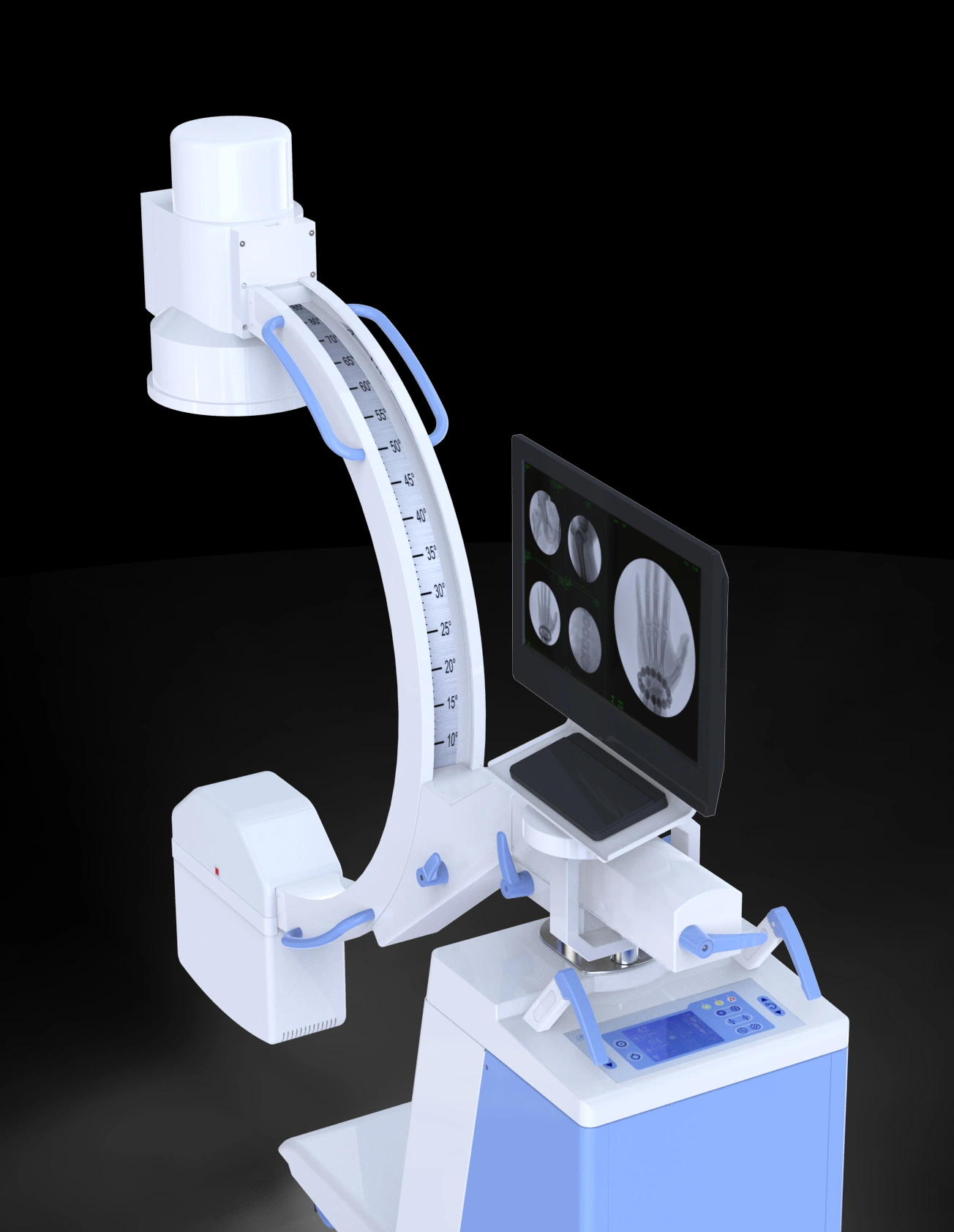 Ms-1050 de rayos X Digital médico quirúrgica del brazo C máquina de rayos X