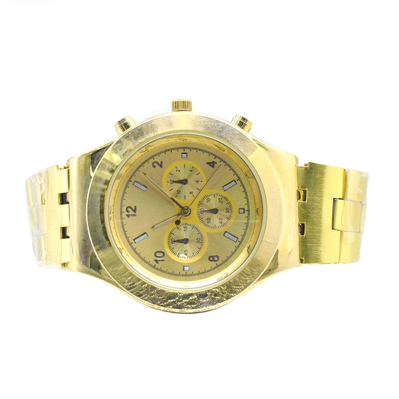 Custom Logo Quartz Wholesale/Supplier Brand Watch Gold Watches Men (cm0094)