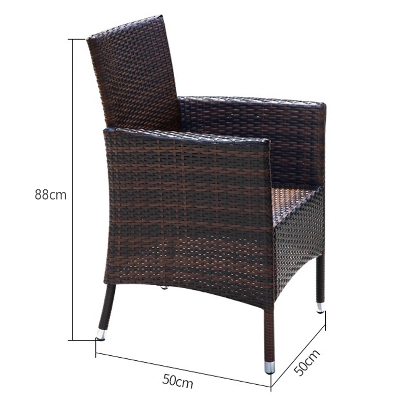 Good Selling Rattan Chair High quality/High cost performance  UV Resistant Soft Deep Cushion Backyard Relax Patio Modern Garden Outdoor Home Furniture