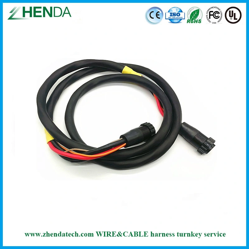 Automotive Custom Battery cable de carga de nueva energía para el control de vehículos Aprobado por ISO