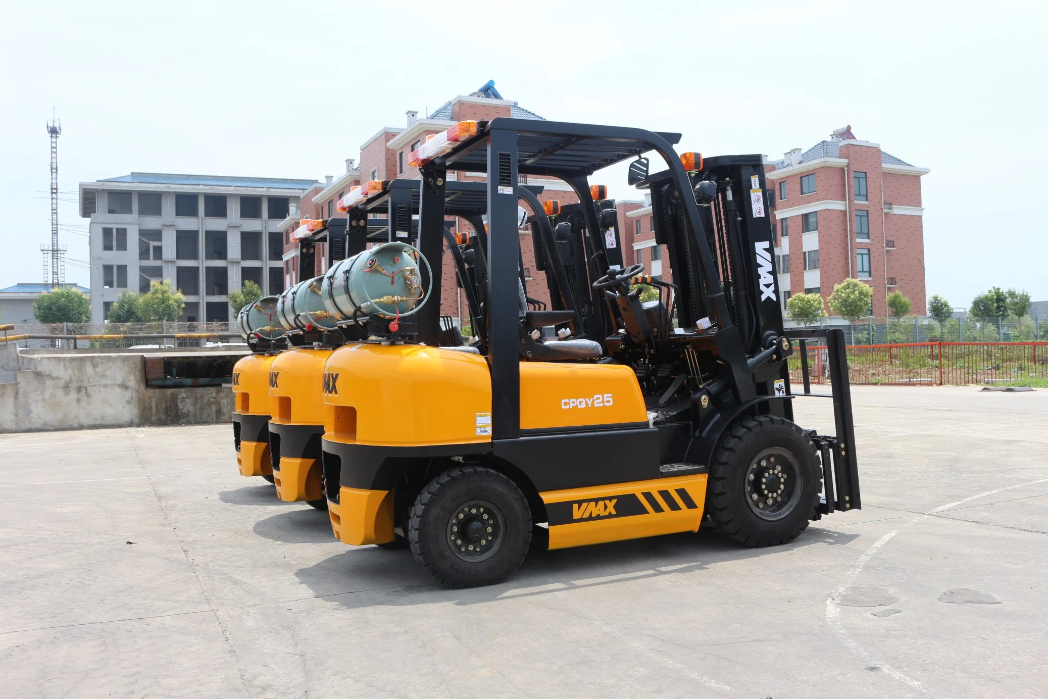 Fork Lift 2.5 Ton Lp Gas Forklift Truck