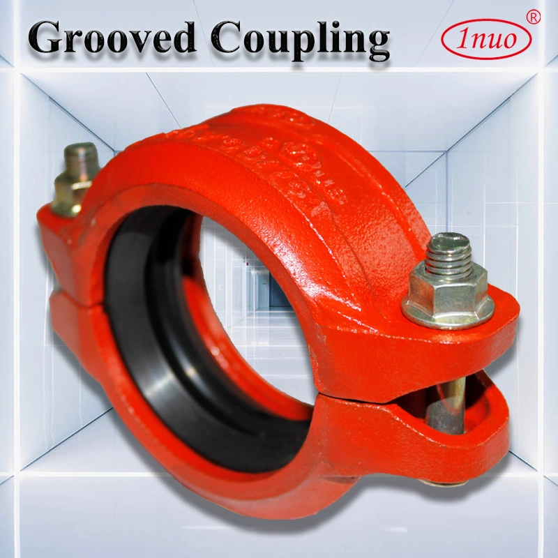 Irrigation Water Treatment UL/FM White Grooved Flexible Coupling