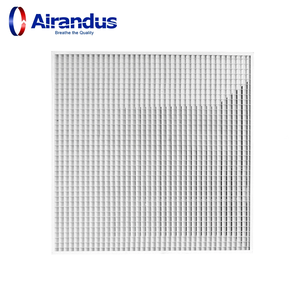 China Manufacture HVAC Air Grille Aluminum Egg Crate Grille for Ventilation