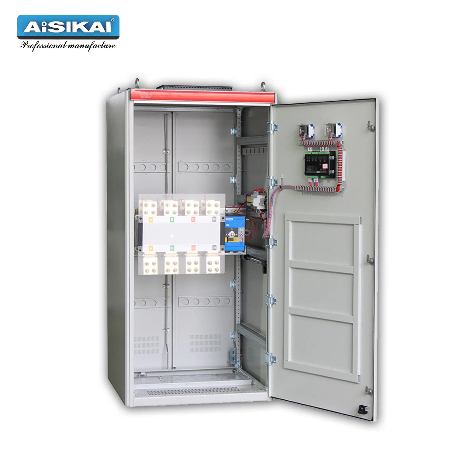 Control del generador de Venta caliente Aisikai 380V/400V 1000un Panel de ATS 2p