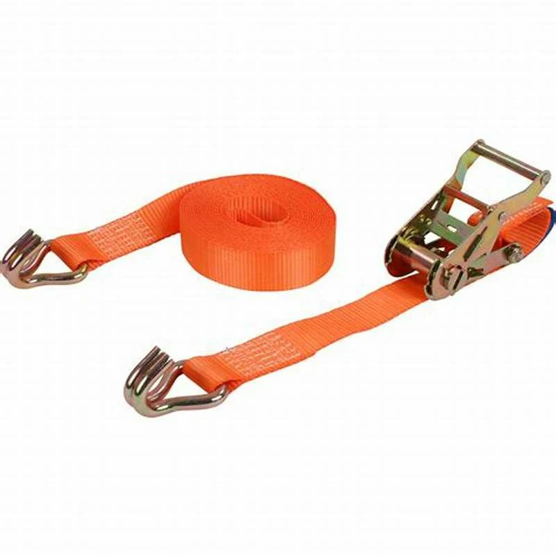 Heavy Duty Polyester Webbing Cargo Ratchet Lashing Tie Down