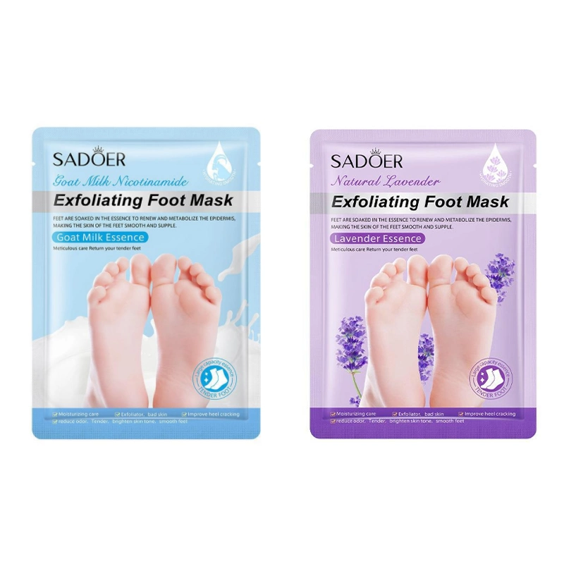 Private Label Exfoliating Organic Repairing Whitening Foot Peel Mask