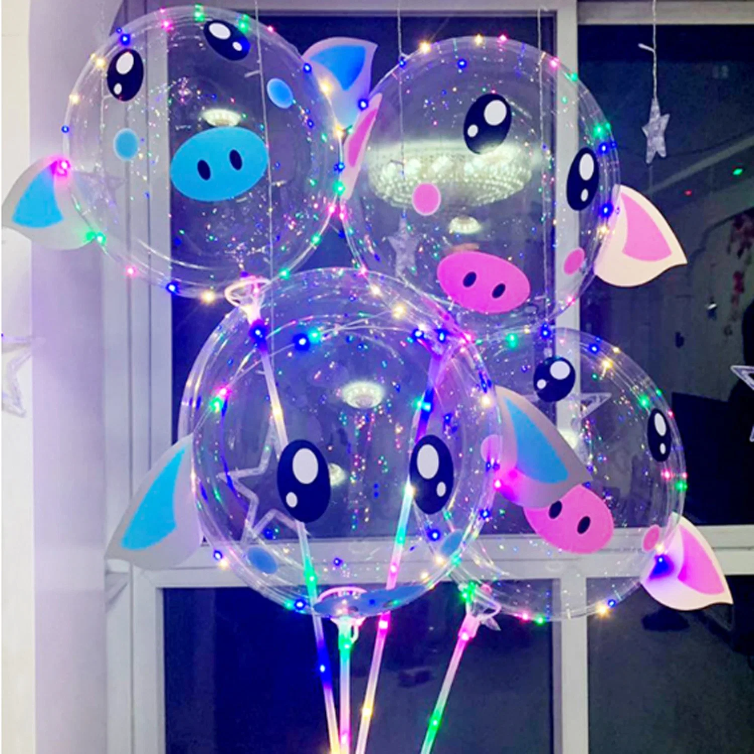 LED Pig Balloon Party Balloon