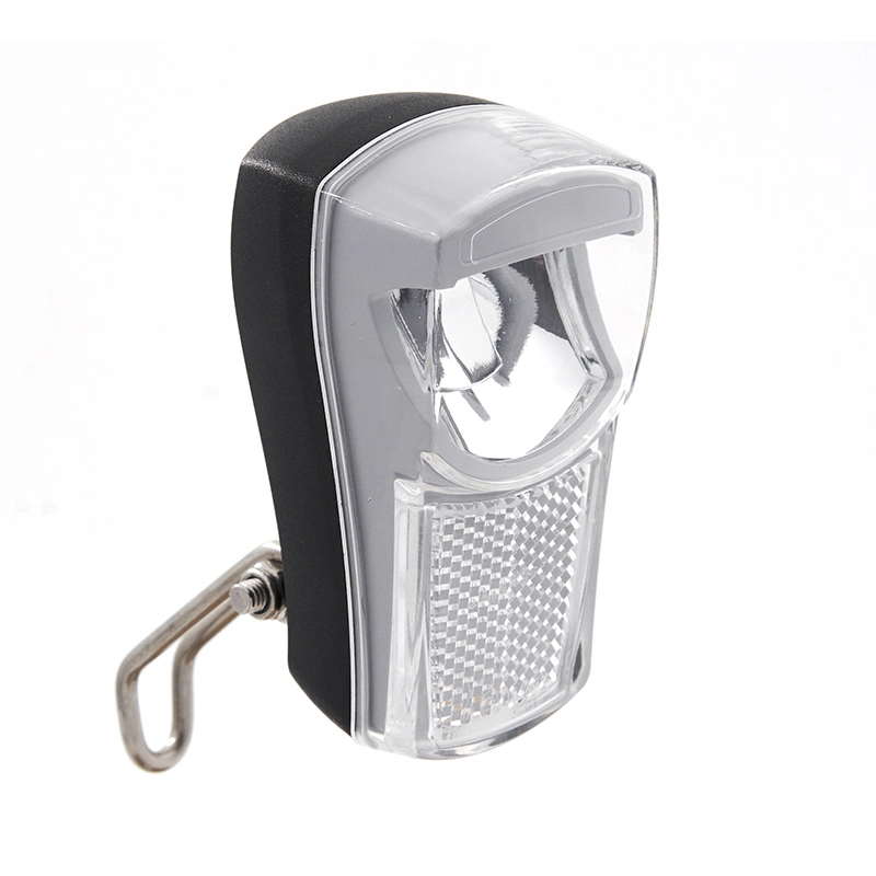 1 vatio LED blanco Bike Faro de la horquilla delantera (HLT-012)