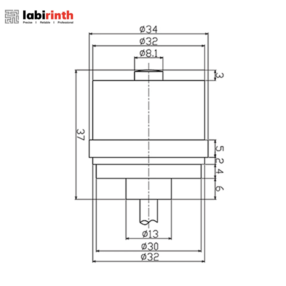 LCD806 500kg-3t Micro Button Load Cell Compression Button Load Cell