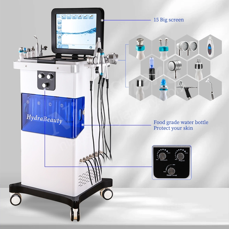 Multifunction Hydro Microdermabrasion Machine/Oxygen Peel Facial Machine/Hydrofacia Beauty Salon Equipment