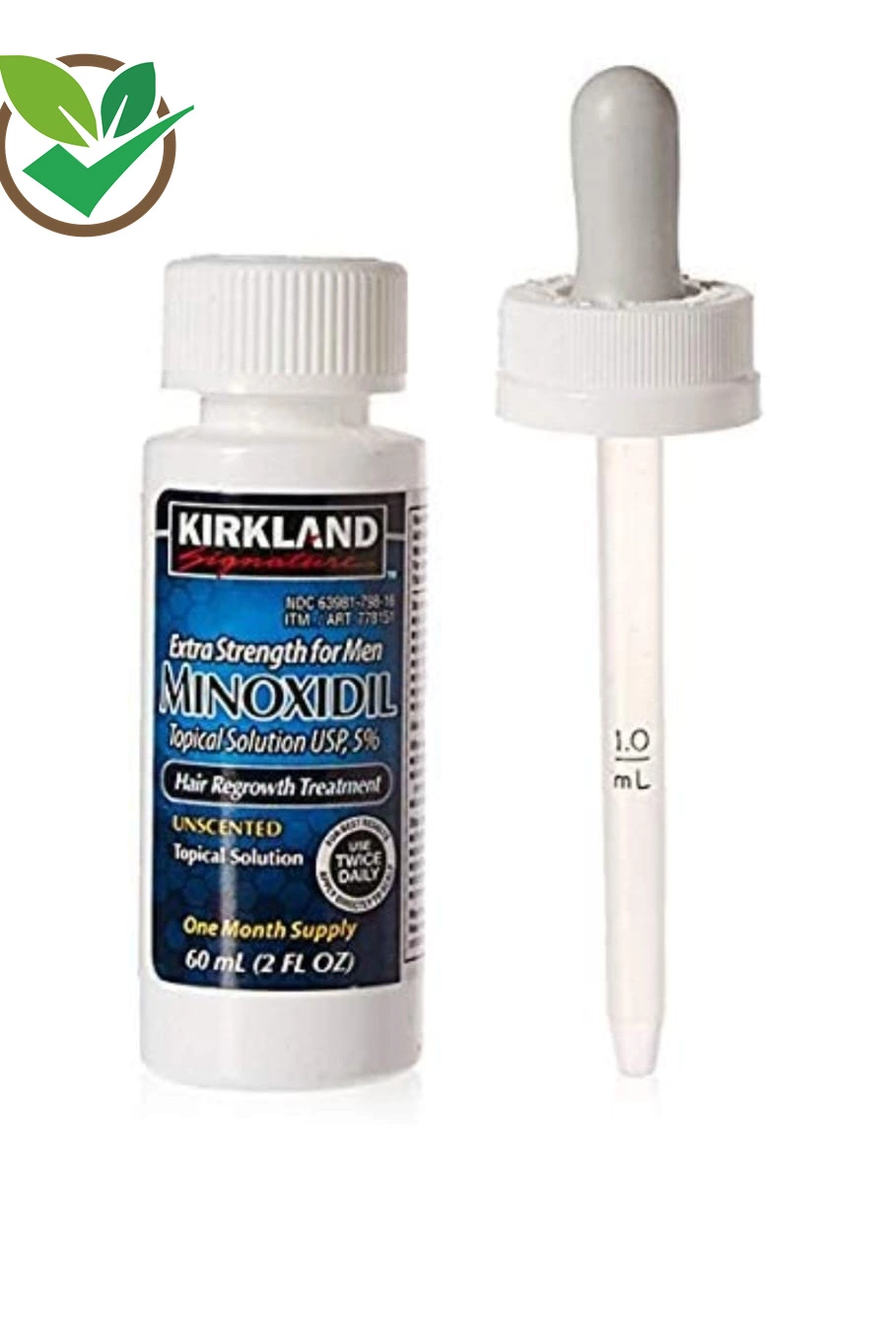 Minoxidil سوبر سريع نمو الشعر Serum 60 مل Kirkland 5 ٪ الشعر زيت النمو يضيف بيوتين