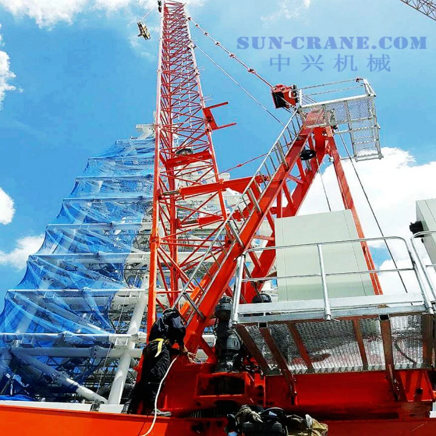 Sun Qtdc3023 Max Load 10ton Derrick Crane for Dismantle Tower Crane Construction Equipment