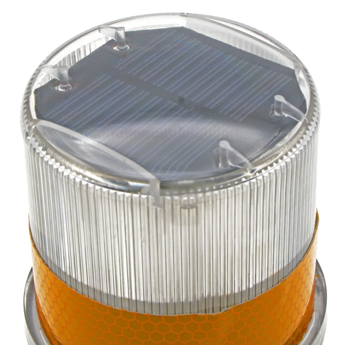 Solar Safety Beacon Light for Traffic Marina Dock Barge Boat