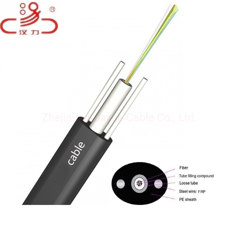 Sample Customization Single Mode Fiber Optical Cable GYFTY Optical Fiber Micro Cable