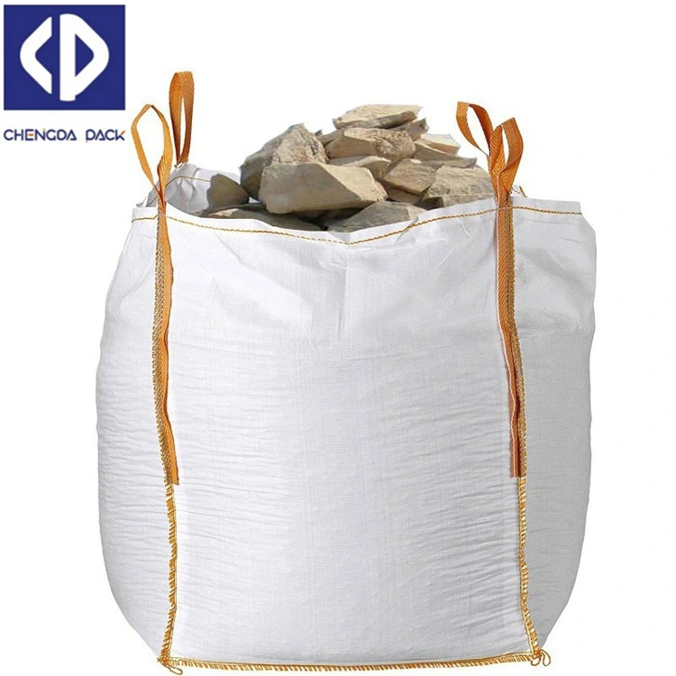 China Woven 1000kg 1500kg PP FIBC Bulk Cement Asphalt Salt Sugar Chemical Industry Agriculture Big Bags for Packaging