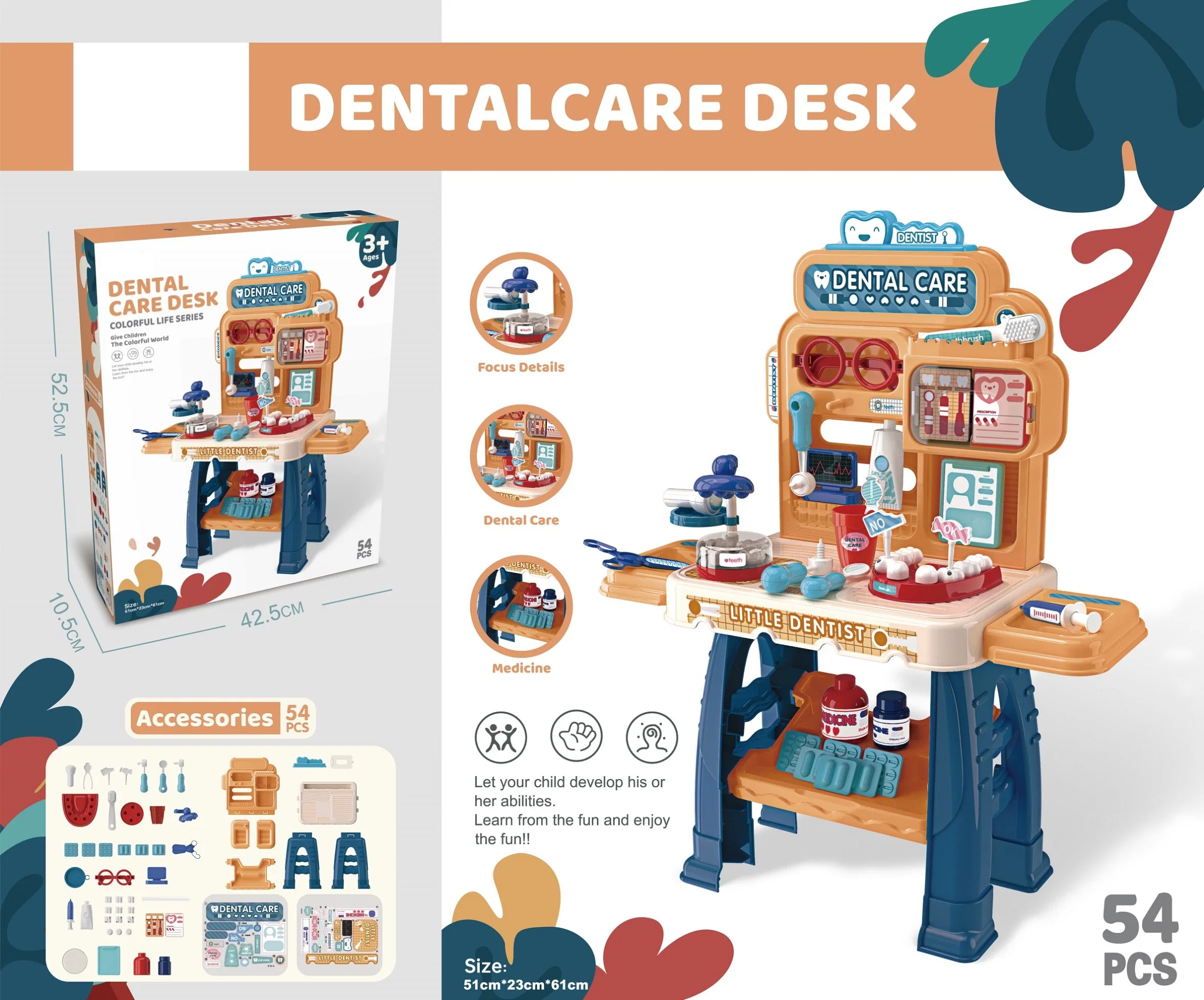 Les soins dentaires Toy jouer Desk