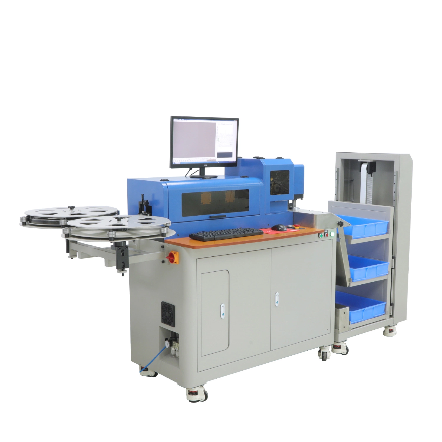 Auto Steel Rule Die Cutting Fold Bend Machine