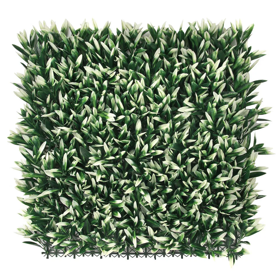 Outdoor Backdrop Faux Plant Plastic Grass Hedge Boxwood Artificial Green Wall for Garden Decoration