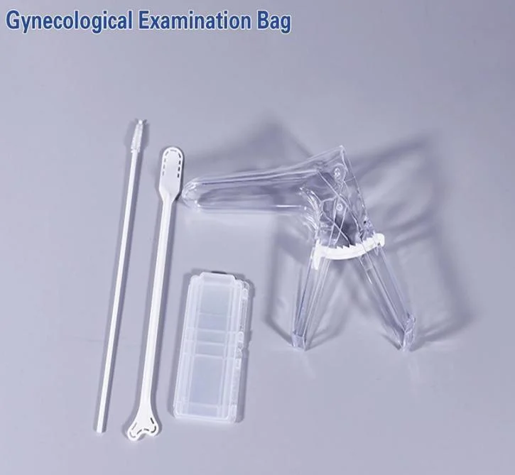 Vente en gros Kit d'instruments de gynécologie à accrochage stérile, à usage unique, spéculum vaginal