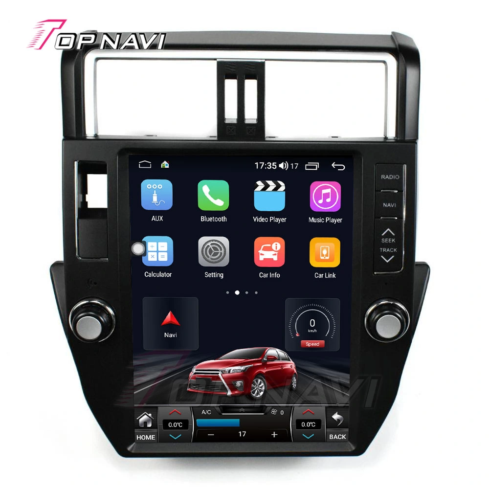 Android 10 12,1 pulgadas estéreo doble DIN coche de radio Video Para Toyota Prado 2010 2011 2012 2013 GPS 360 Cámara