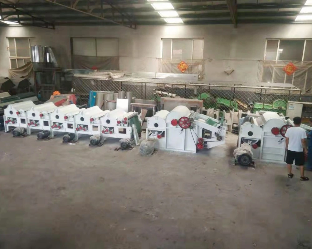 Clothes Waste Cotton Waste Polyester Garment Scrap Fabric Recycling Machine Opening Machine Production Line