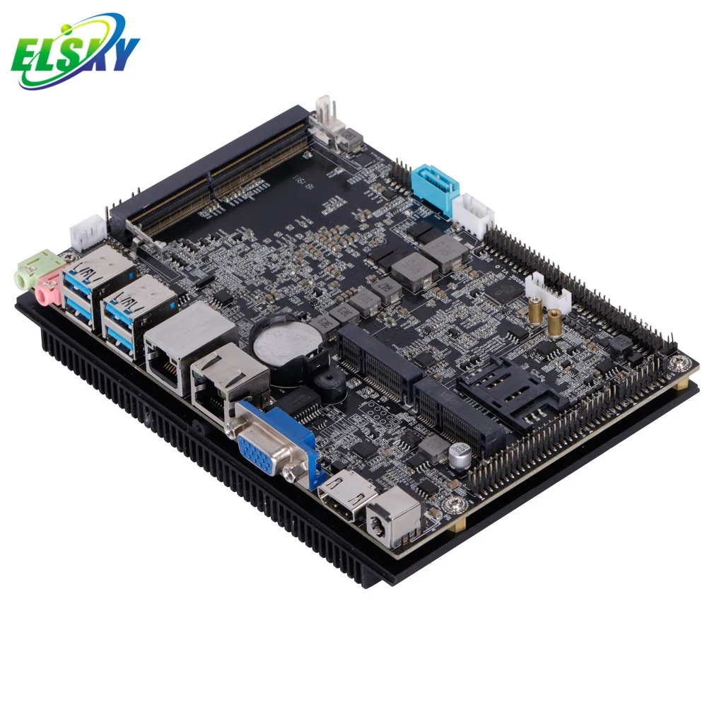 Elsky 4.0-Inch 165*115mm Mini Motherboard with CPU 7th Gen Core I7-7500u 7560u 7567u 7600u 7660u M700se