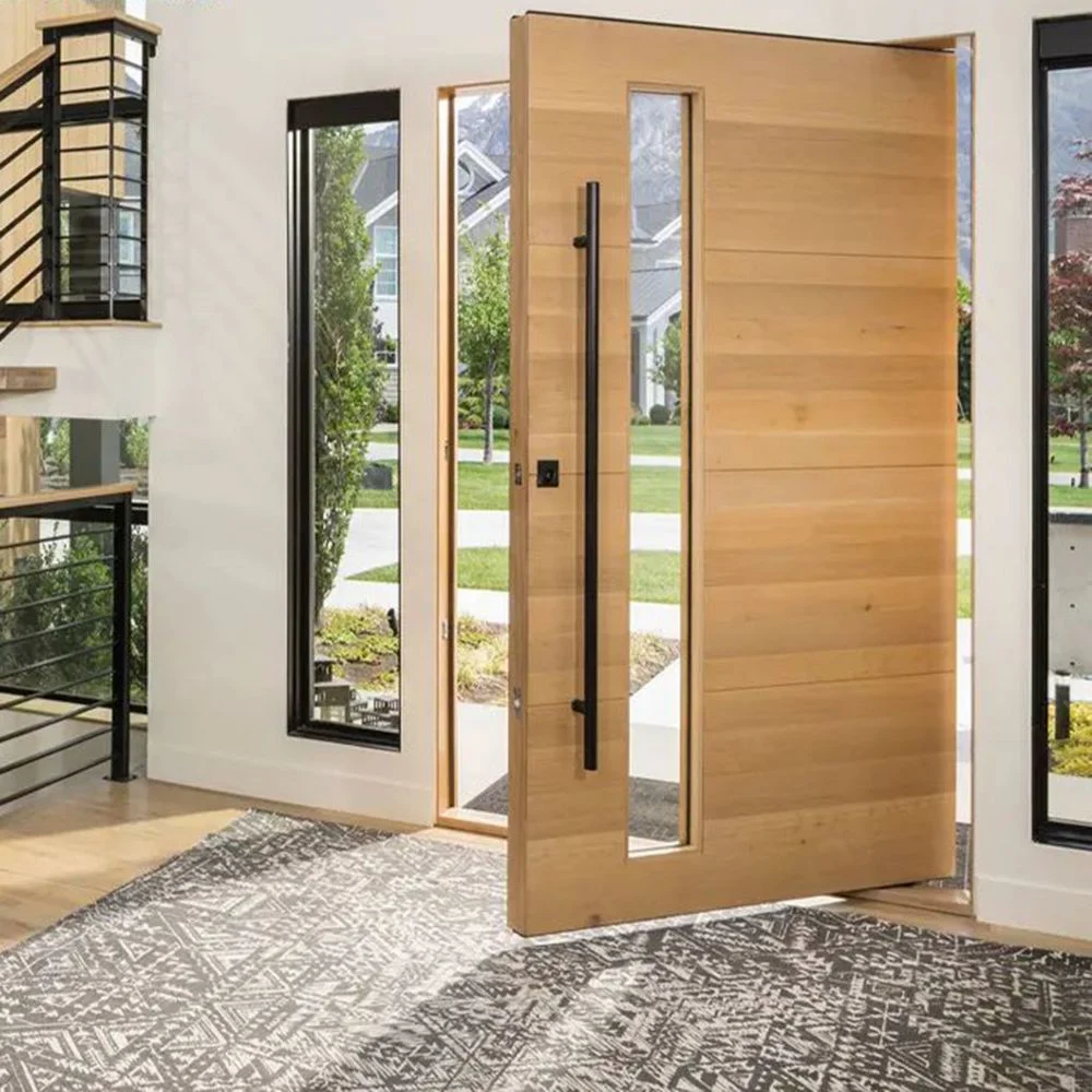 Customized Sturdy and Stylish Insulation Wood Door