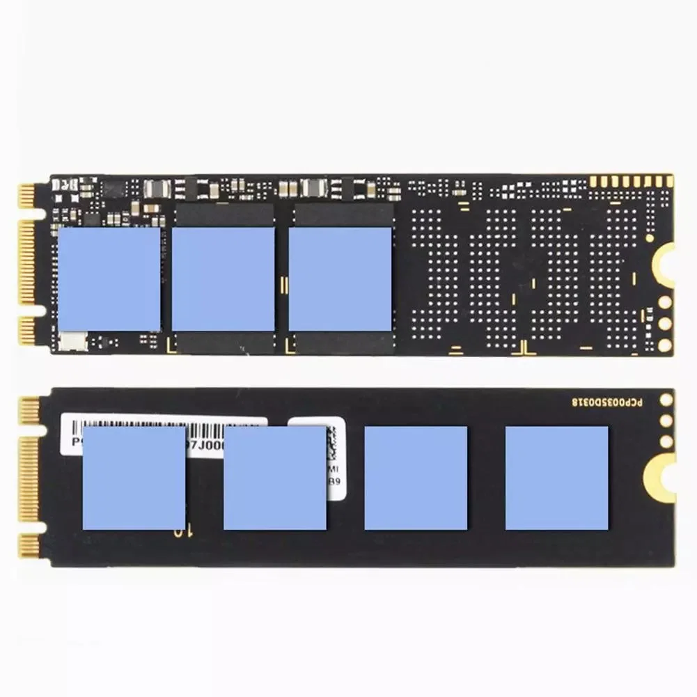 قابلية التوصيل الحراري السليكون الحراري عالية التوصيل 12 واط/م. K 0.5-3مم لوحدة المعالجة المركزية / وحدة معالجة الرسومات / ذاكرة الوصول العشوائي / تبريد كمبيوتر SSD