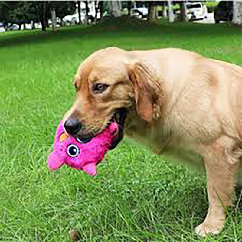 La Navidad en rojo Nuevos Productos para Mascotas interactivas de goma resistente a la mordedura de hueso de bola