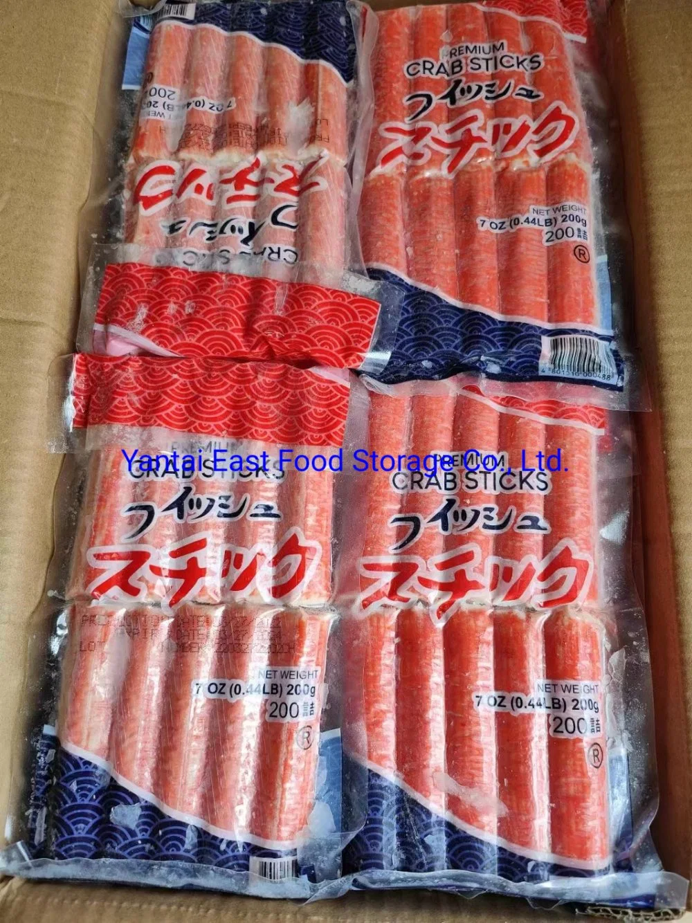 Frozen Seafood Surimi Imitation, Crab Stick, Crab Claw