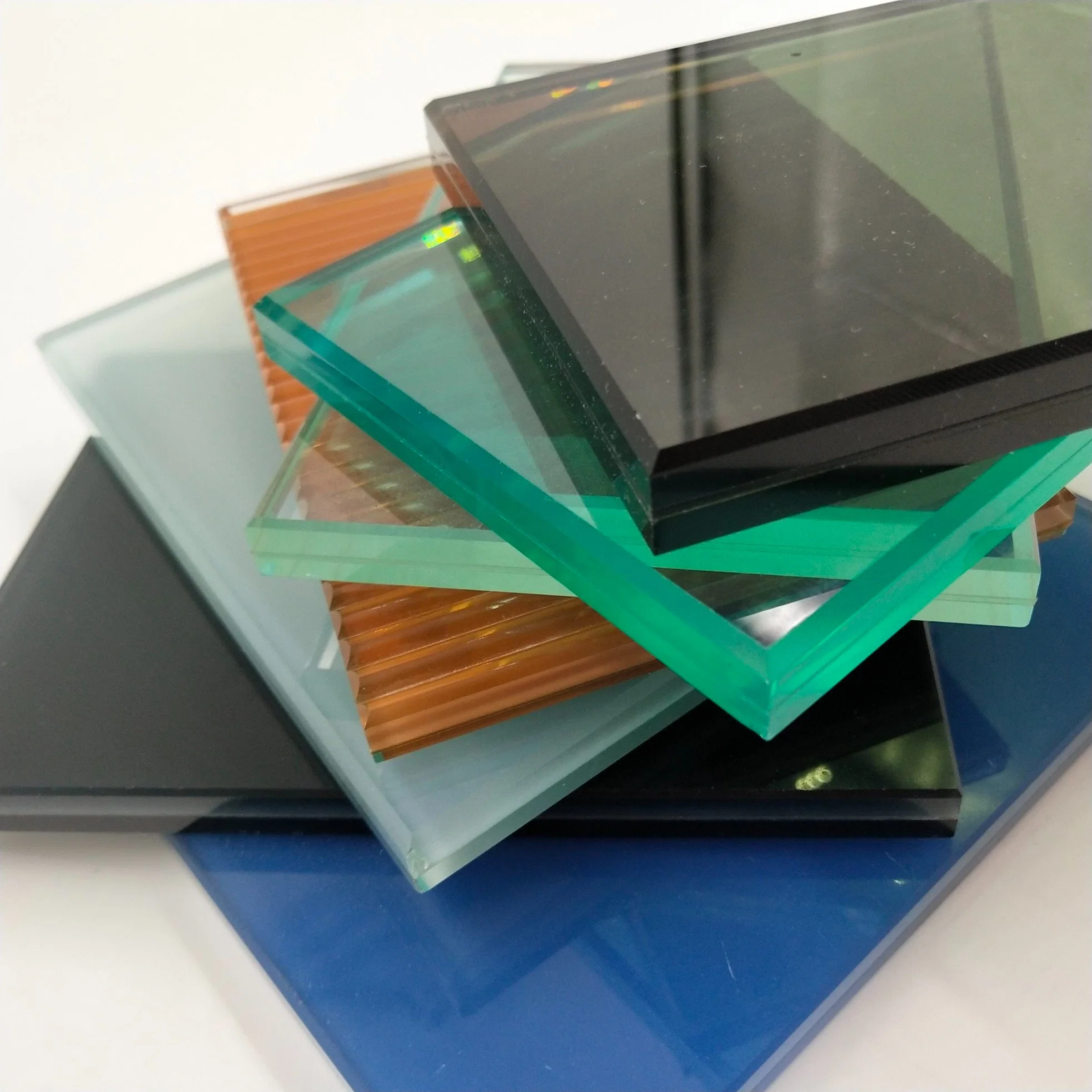 Factory Supply Laminated Glass Custom 6mm+6mm Tempered Glass Laminated