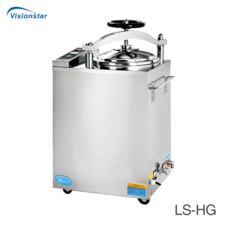 Ls-35ld, Ls-50ld, Ls-75ld, Ls-100ld Vertical Pressure Steam Sterilizer (LED Display Automation)