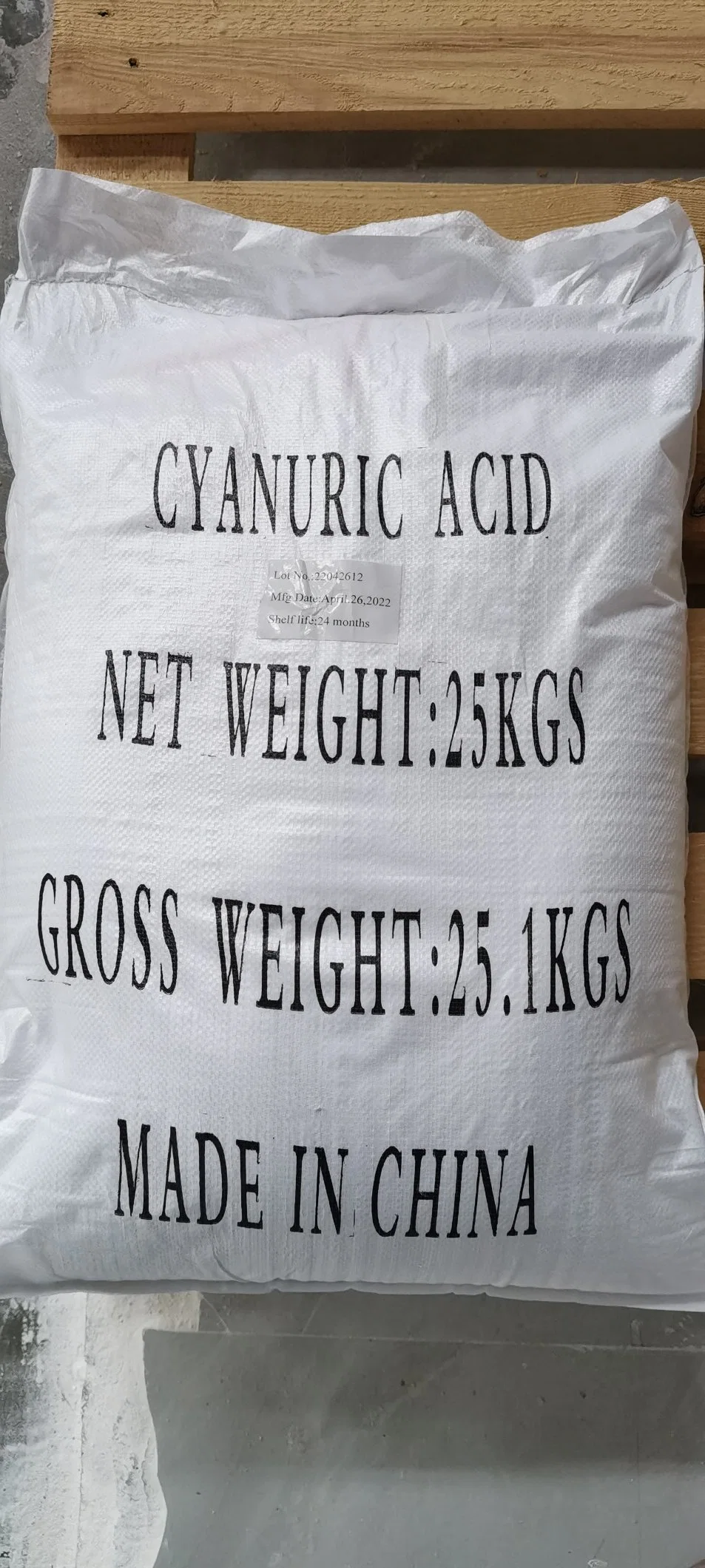 98.5% Granular Powder Tablet CAS No. 108-80-5 C3h3n3o3 Swimming Pools Isocyanuric Acid Cyanuric Acid