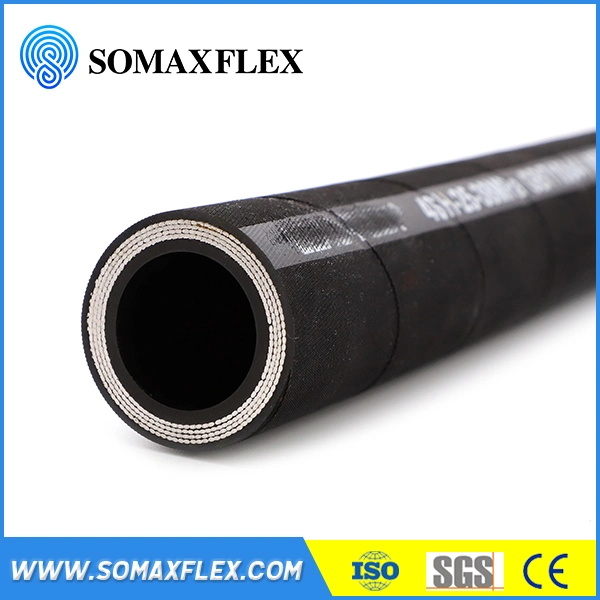 SAE 100 R12/ DIN En856 4sh Hydraulic Rubber Hose