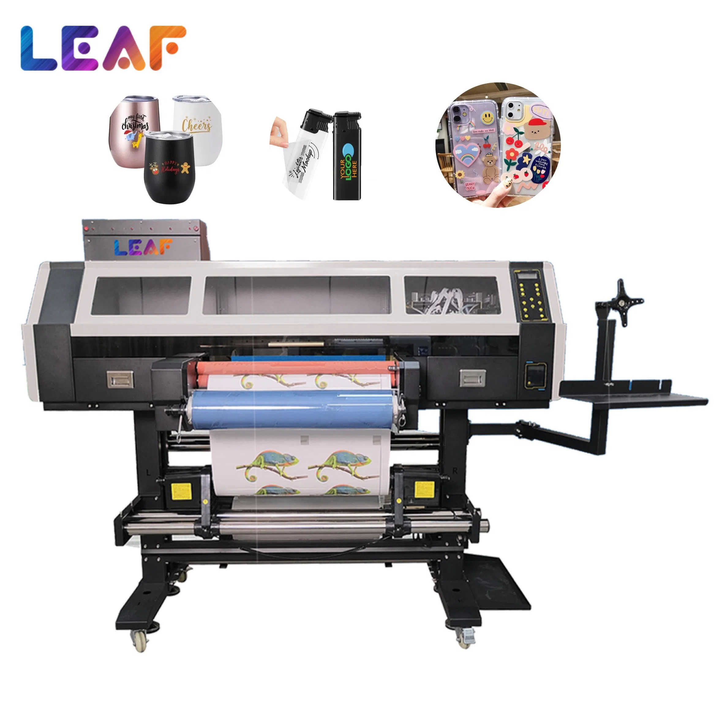 Leaf A1 UV Dtf Printer All in One 3PCS I3200-U1 60 Cm UV Dtf Sticker Printer for Gifts