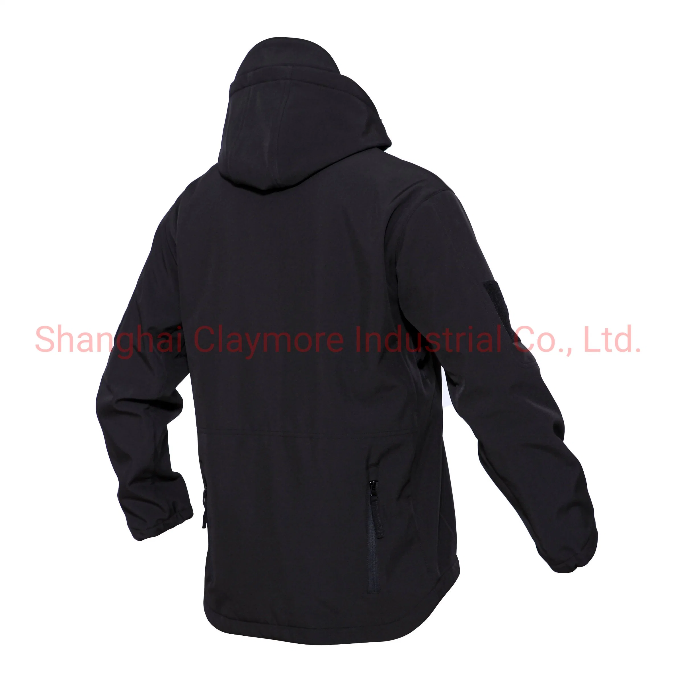 Black Men Military Army Tactical Waterproof Breathable Comfortable Winter Warm Softshell Police Outdoor Jacket