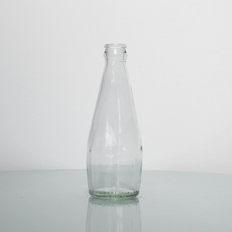 Glass Juice Bottles Plastic Bottles 250 Ml for Juice for Square Clear 330ml