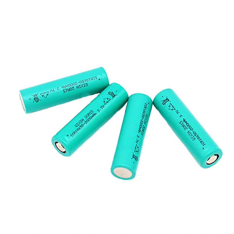 Qixin Rechargeable Battery 3.7V 2000mAh 18650 Rechargeable Lithium Ion Battery