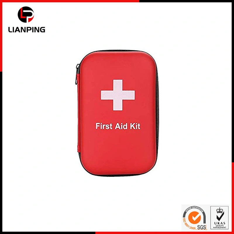 PU Leather Waterproof Safety Emergency Storage EVA First Aid Case