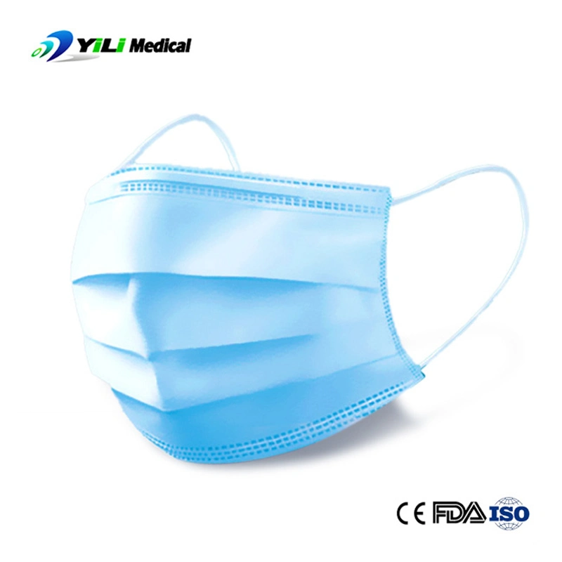 Medical Supplies 3 Ply Non-Woven Disposable Surgical Face Mask Type I, Type I and Type Iir Medical Products