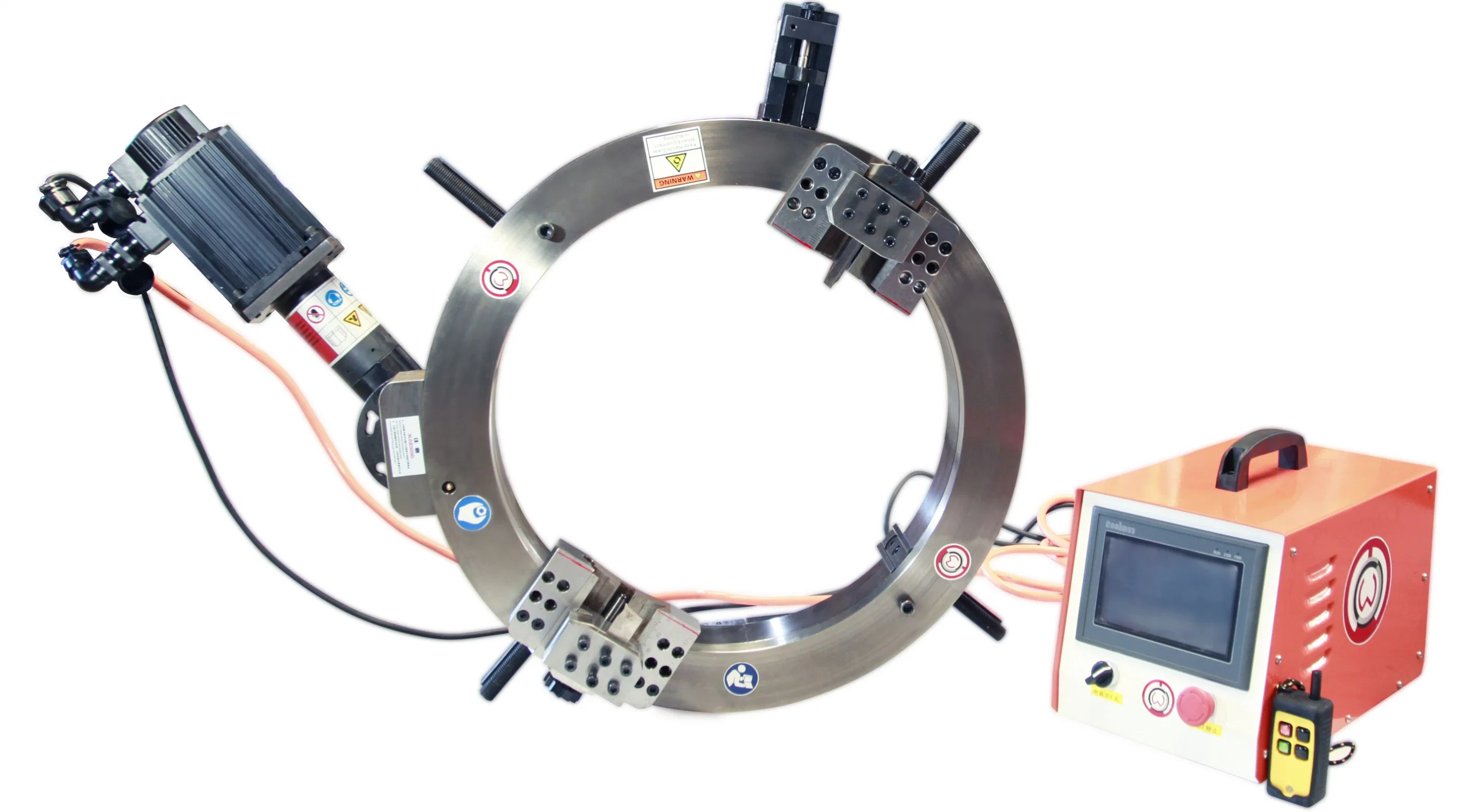 Tubo eléctrico el corte y biselado Máquina Herramienta frente frío