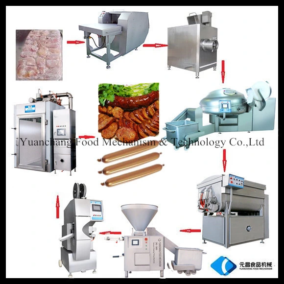 Whole Line Sausage Making Machine Equipment